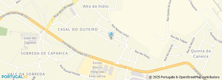 Mapa de FJF Construções Civis e Comunicações, Unipessoal, Lda