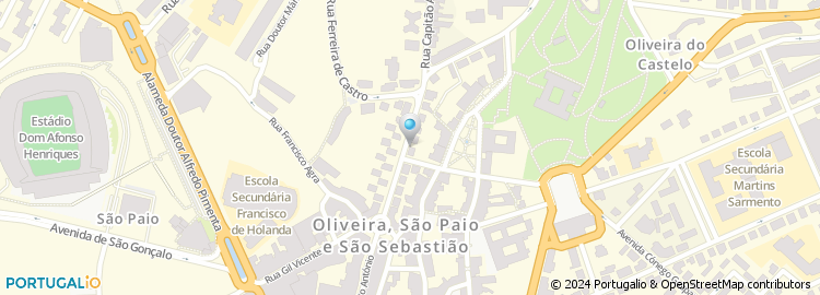 Mapa de Flávio e Hugo - Restauração, Lda