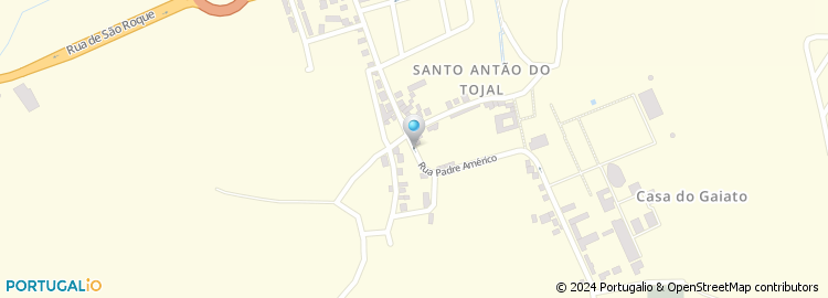 Mapa de Flor do Tojal, Cafe Restaurante, Lda