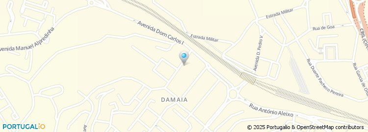 Mapa de Flor dos Móveis da Damaia, Unip., Lda
