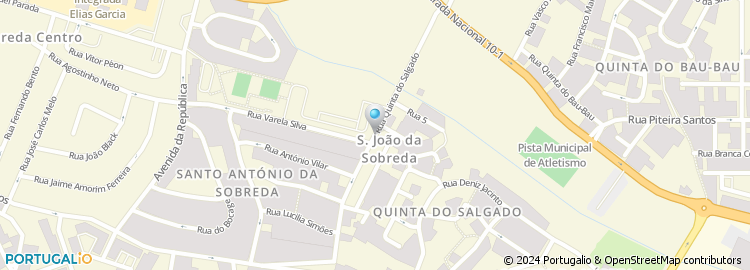 Mapa de Florencio Dias - Construção Civil, Lda