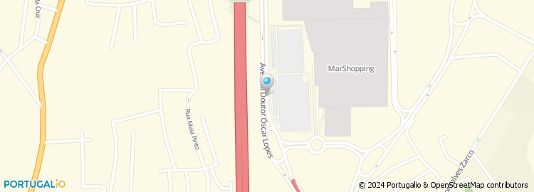 Mapa de Fnac Mar Shopping, Matosinhos