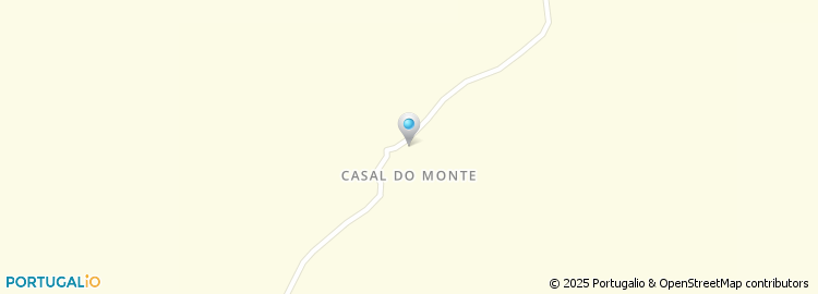 Mapa de Casal do Monte