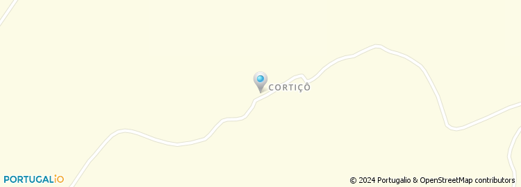 Mapa de Cortiçô