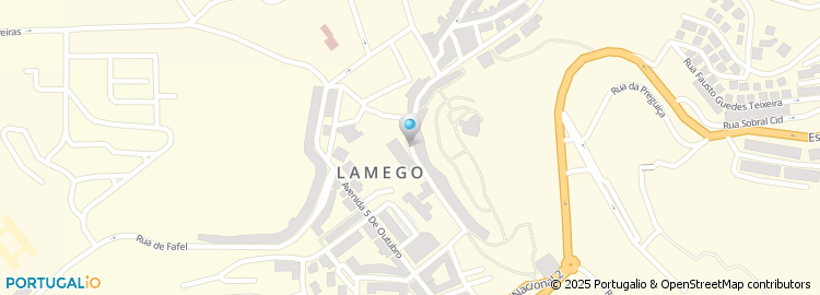 Mapa de Foto Lamego