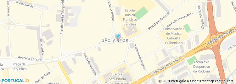 Mapa de Foto São Vicente