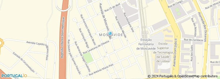 Mapa de Fotografia Moscavide