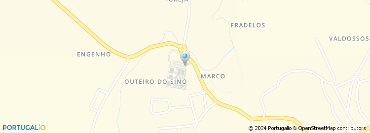 Mapa de Fraditecto - Divisorias e Tectos Falsos, Lda