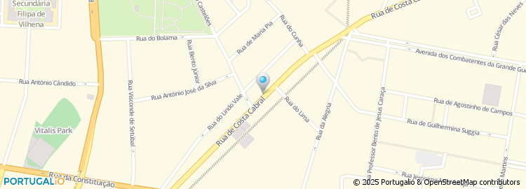 Mapa de Fraga, Moreira, Casimiro, Lda - Sociedade Em Liquidação