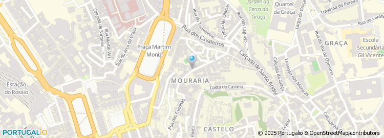 Mapa de Francisco A Rua Moutinho