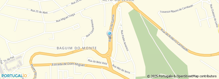 Mapa de Francisco Gomes - Terapias, Unipessoal Lda