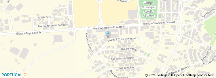 Mapa de Francisco Jose Coelho Dias, Unip., Lda