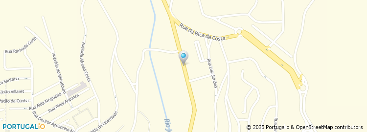 Mapa de Frederico J Santos Liberato