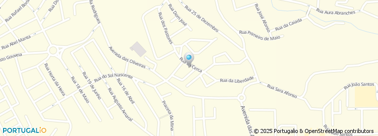 Mapa de Freitas & Miranda Lda