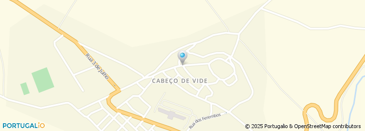 Mapa de Rua de Avis