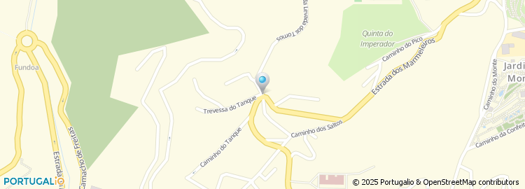 Mapa de Caminho Passeio Tanque