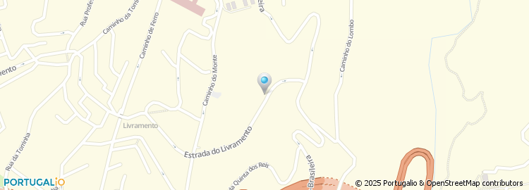 Mapa de Entrada 1 da Estrada Livramento