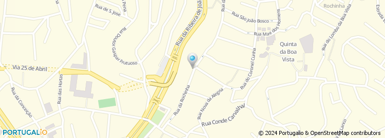 Mapa de 2º Beco Rua Coronel Cunha