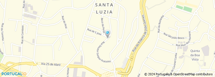 Mapa de Rua Doutor Gaspar Frutuoso