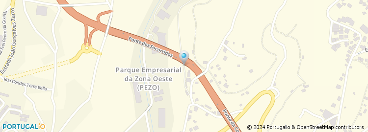 Mapa de Rua Encosta Pico São João