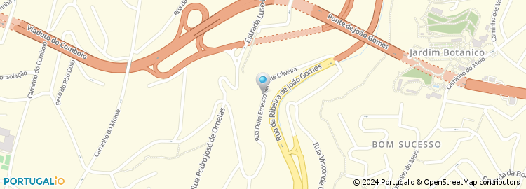 Mapa de Rua Ernesto Sena de Oliveira