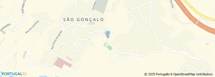 Mapa de Rua Escola Básica de São Gonçalo