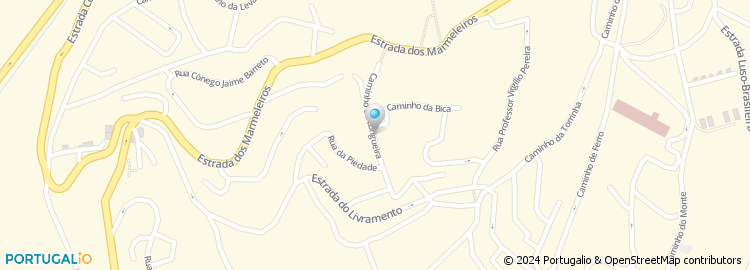 Mapa de Rua Padre Manuel Romão Roque de Aveiro