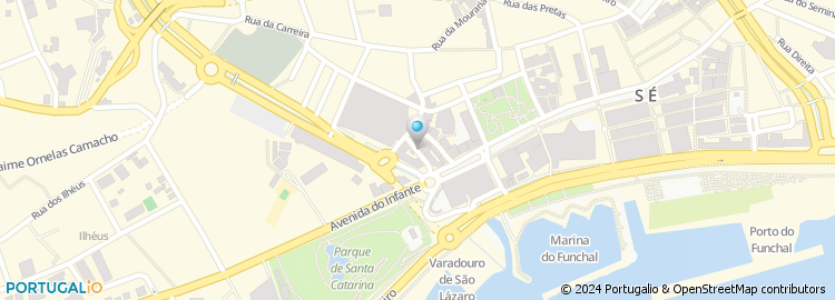 Mapa de Rua Ponte São Lázaro
