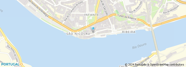 Mapa de Fundação para o Desenvolvimento da Zona Historica do Porto