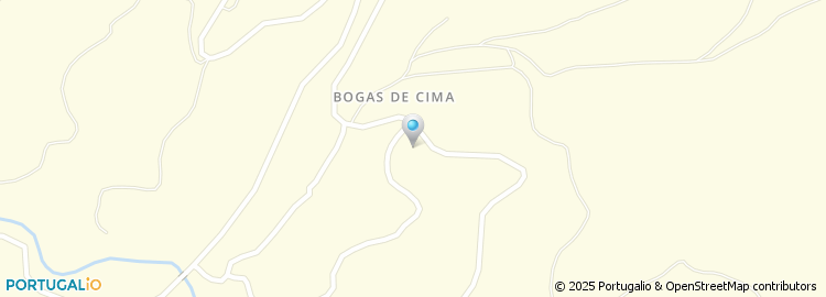 Mapa de Bogas de Cima