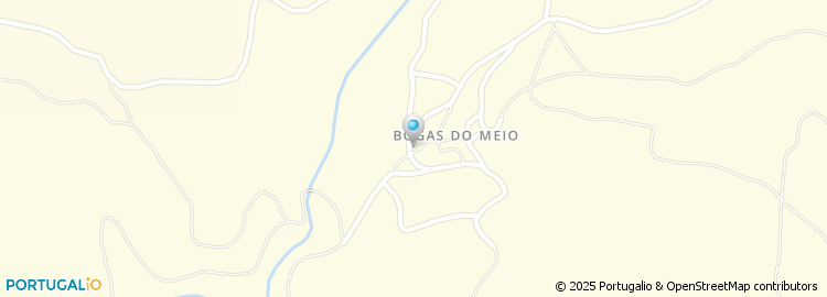 Mapa de Bogas do Meio