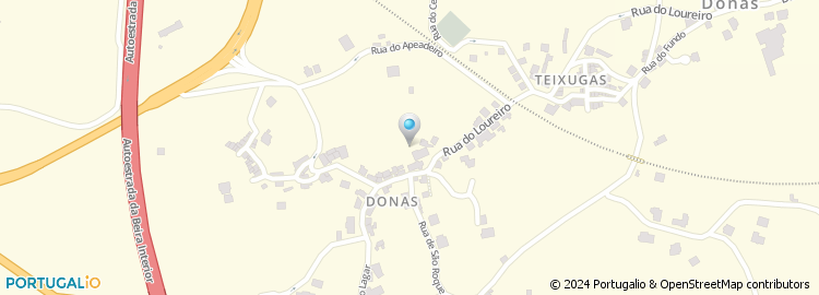 Mapa de Rua Engenheiro António Guterres