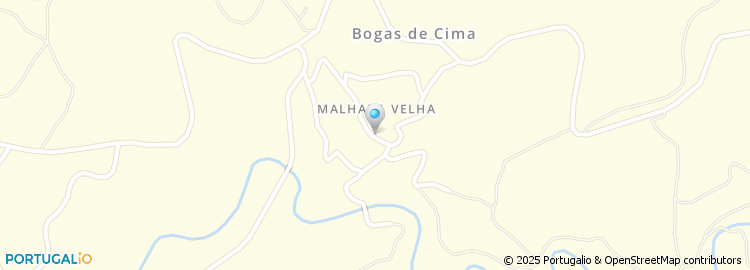 Mapa de Malhada Velha