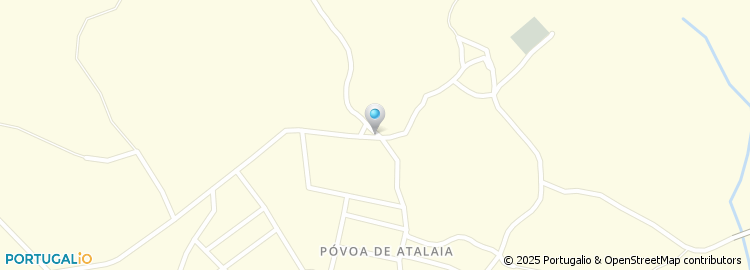 Mapa de Póvoa de Atalaia