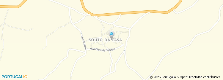 Mapa de Rua da Esperança