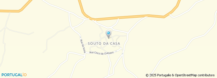 Mapa de Rua da Pedra da Esperança