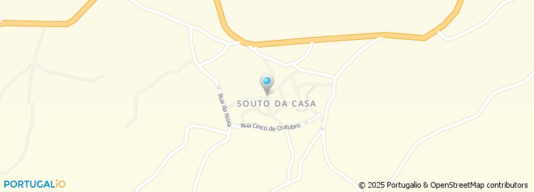 Mapa de Rua Marquês de Pombal