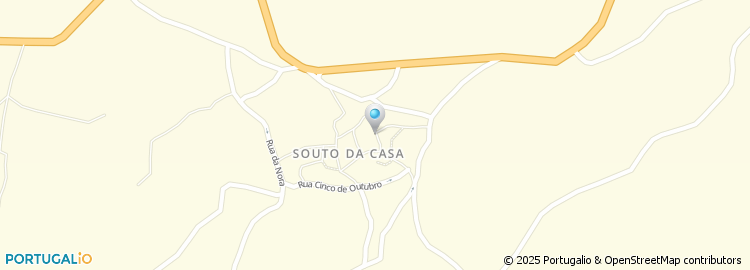 Mapa de Rua das Alminhas