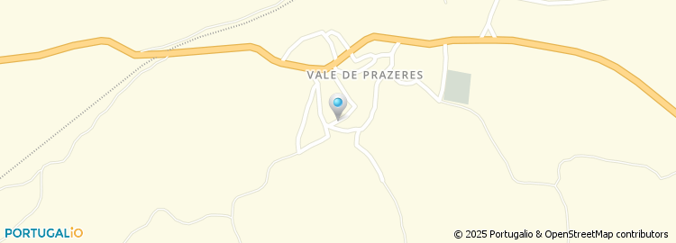 Mapa de Vale de Prazeres