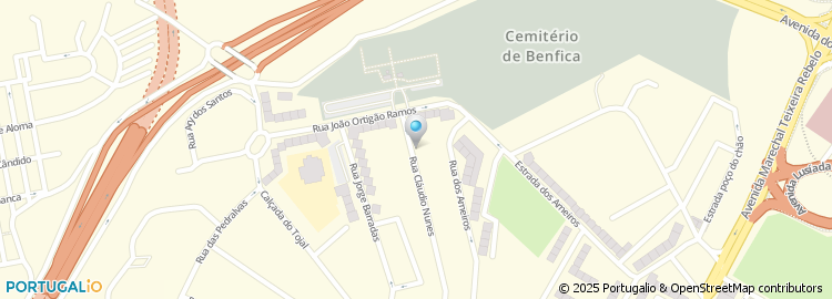 Mapa de Funerária Barão Lda