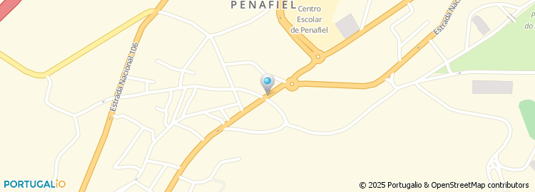 Mapa de Futebol Clube de Penafiel