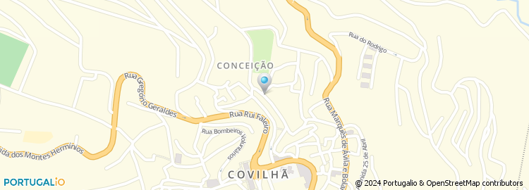 Mapa de Gab. de Apoio Tec. da Covilha