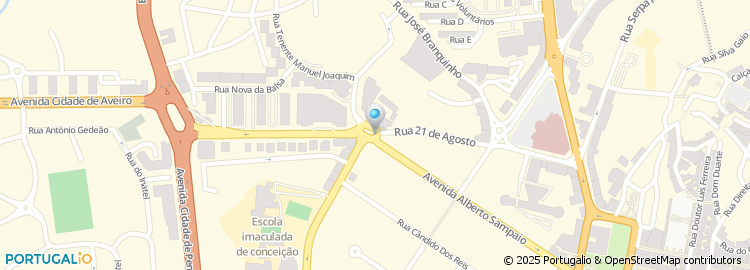 Mapa de Gab. de Estetica Claudia Monteiro