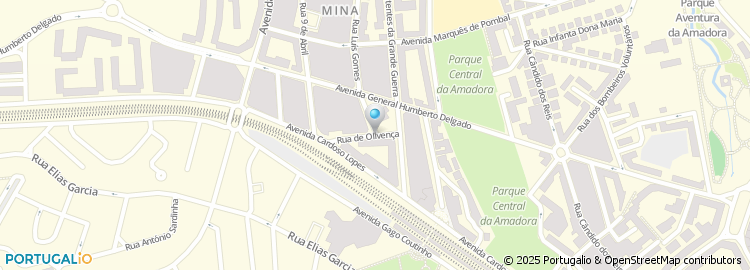 Mapa de Gab. de Fisioterapia no Desporto, Lda