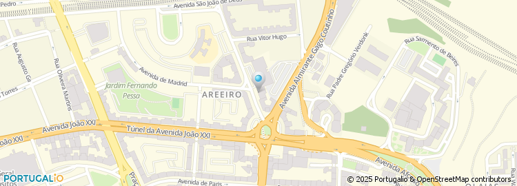Mapa de Gaes, Lisboa 1