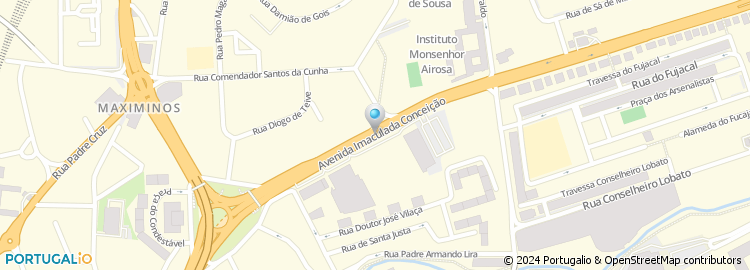 Mapa de Galerias Autocampe-Centro Comercial de Matosinhos Lda