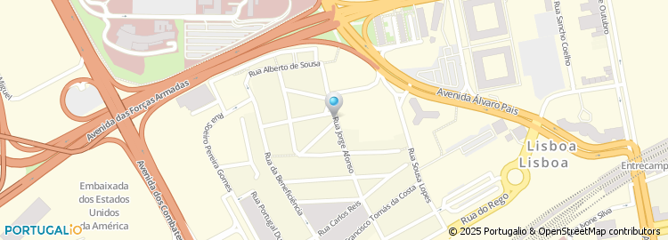 Mapa de Gama & Mendes, Lda