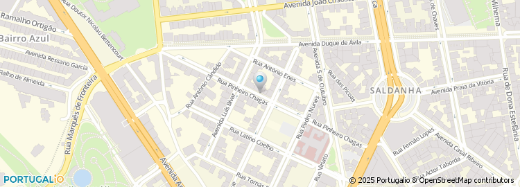 Mapa de Garagem Auto Espacial, Lda