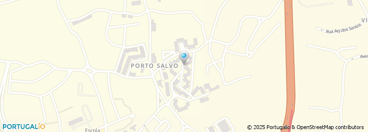 Mapa de Garagem Victoria - Automóveis, SA