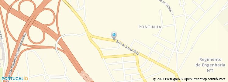 Mapa de Garepol - Garagem Reparadora da Pontinha, Lda